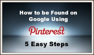 Pinterest SEO-5 Easy Steps